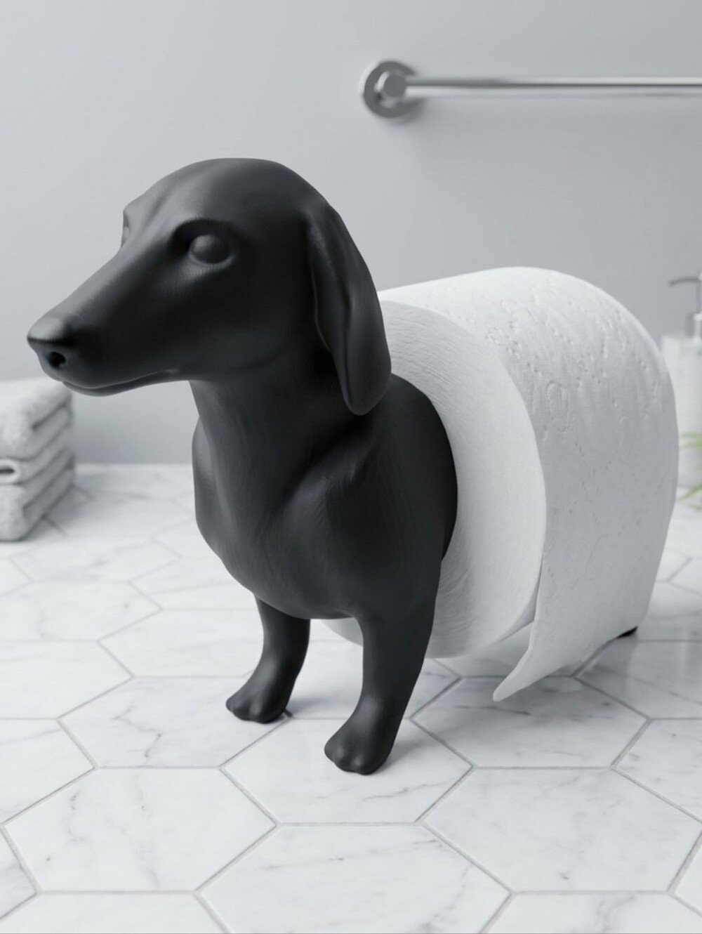 Weiner Dog Toilet Paper Holder! Dachshund - Picture 2 of 4